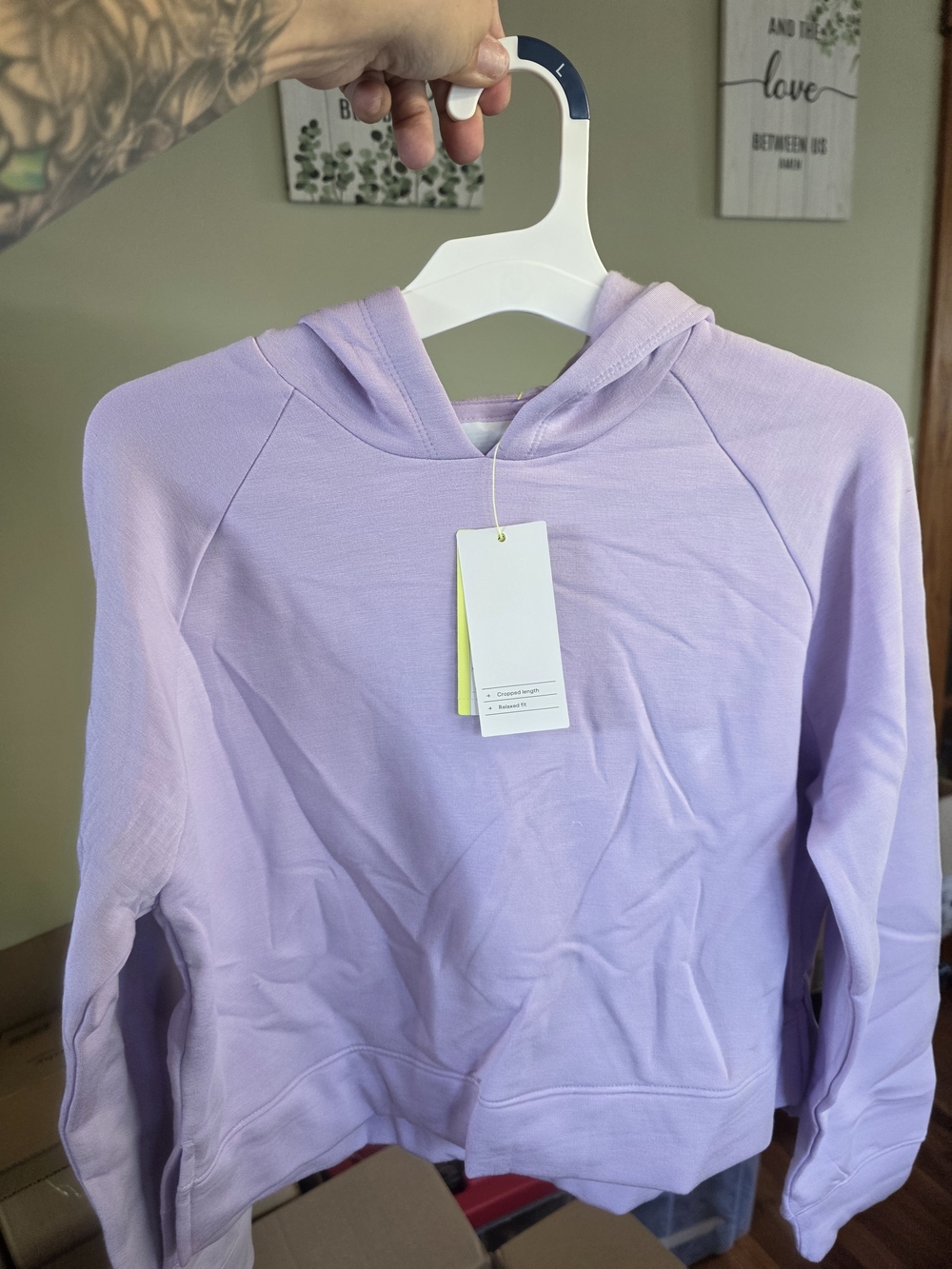 all in motion Lilac Pullover Hoodie for Kids